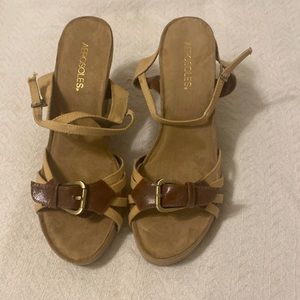 Aerosoles Canvas Womens Wedges